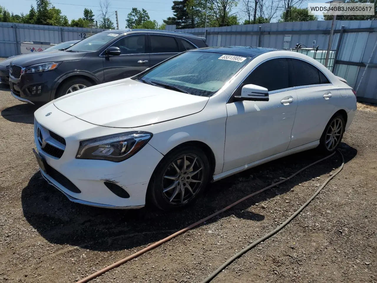 2018 Mercedes-Benz Cla 250 4Matic VIN: WDDSJ4GB3JN650617 Lot: 65513985