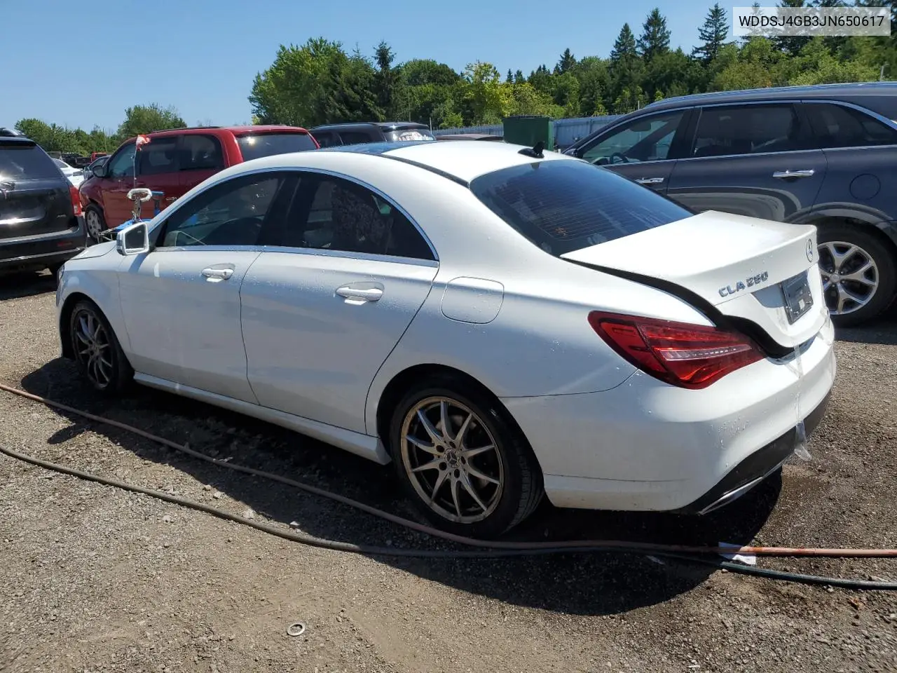 2018 Mercedes-Benz Cla 250 4Matic VIN: WDDSJ4GB3JN650617 Lot: 65513985
