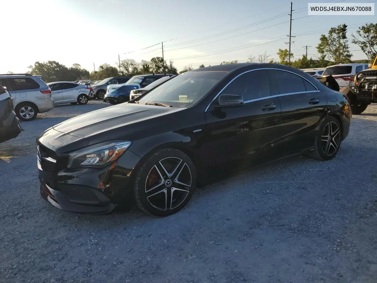 2018 Mercedes-Benz Cla 250 VIN: WDDSJ4EBXJN670088 Lot: 65606235