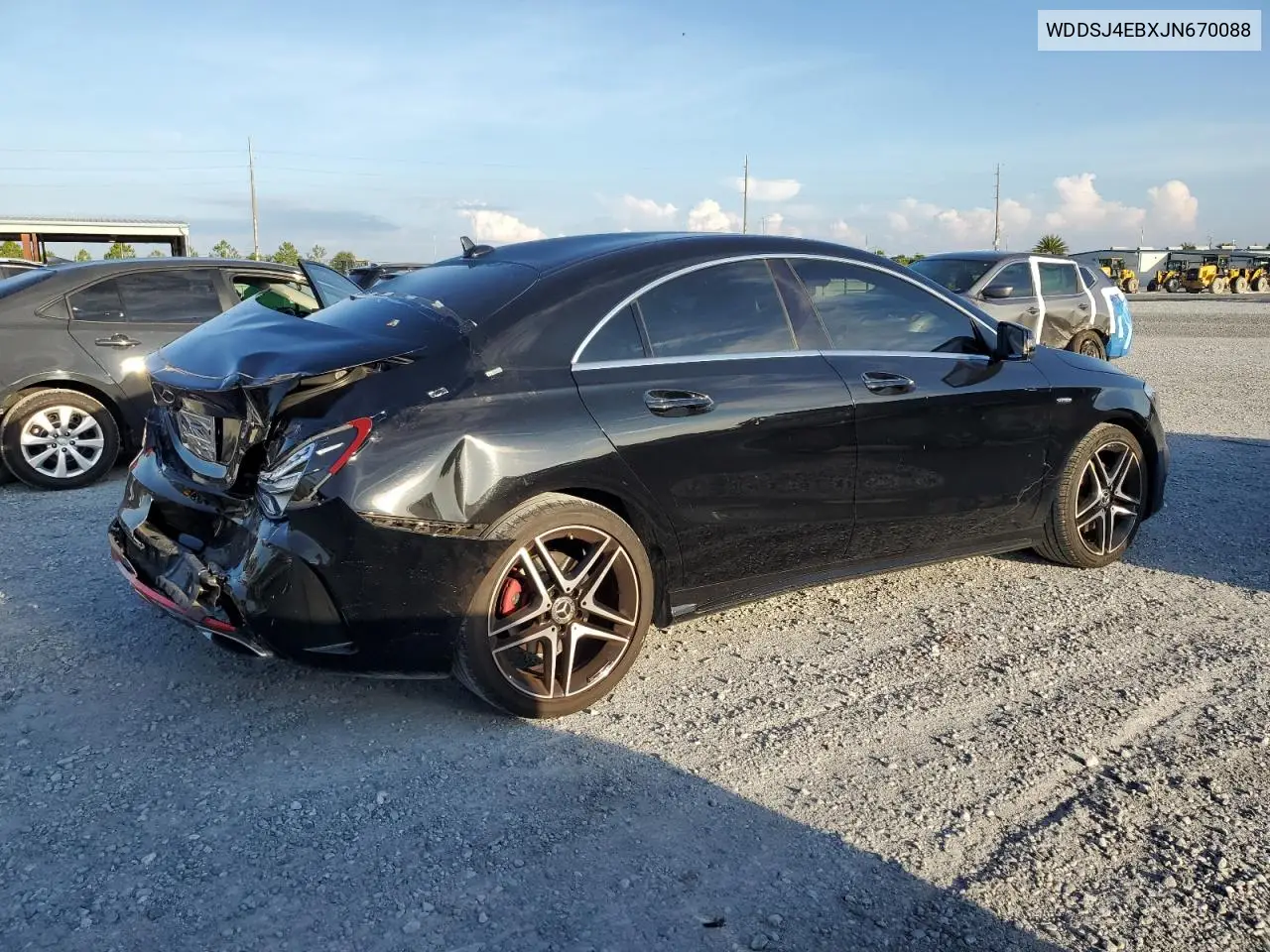 2018 Mercedes-Benz Cla 250 VIN: WDDSJ4EBXJN670088 Lot: 65606235