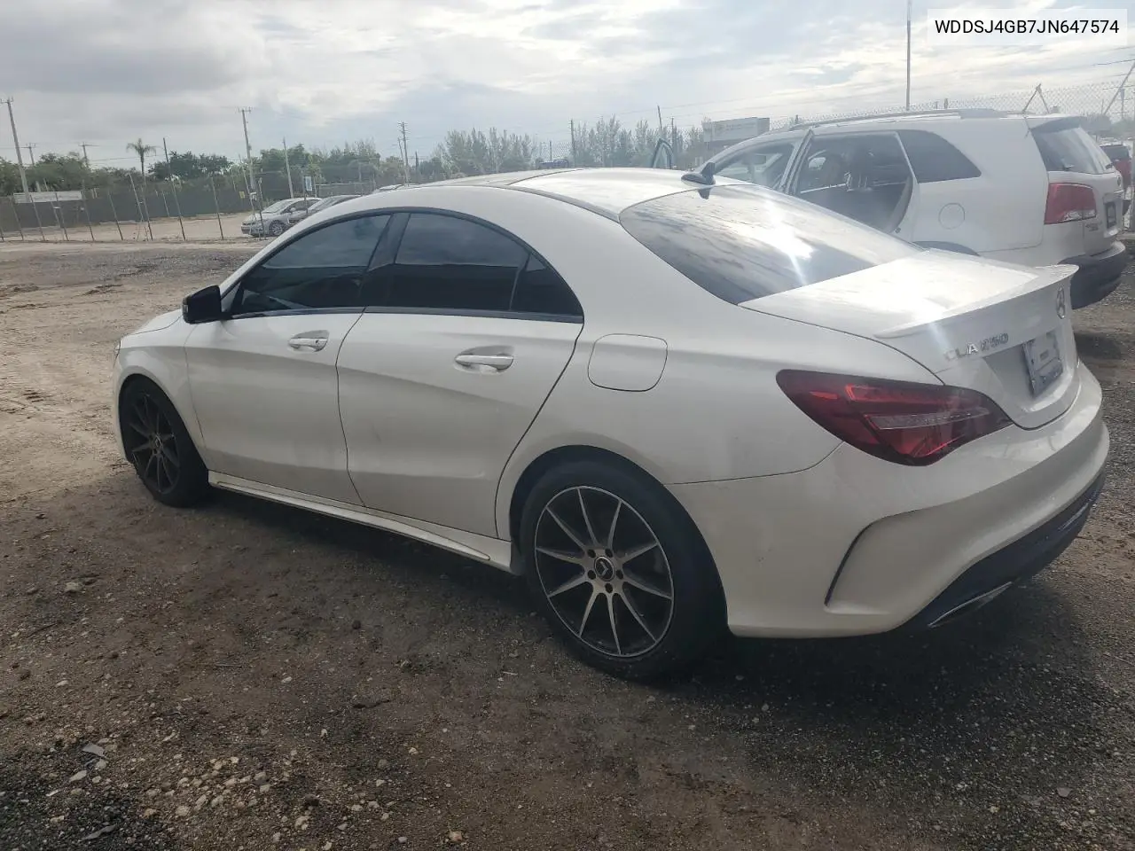 2018 Mercedes-Benz Cla 250 4Matic VIN: WDDSJ4GB7JN647574 Lot: 66070475