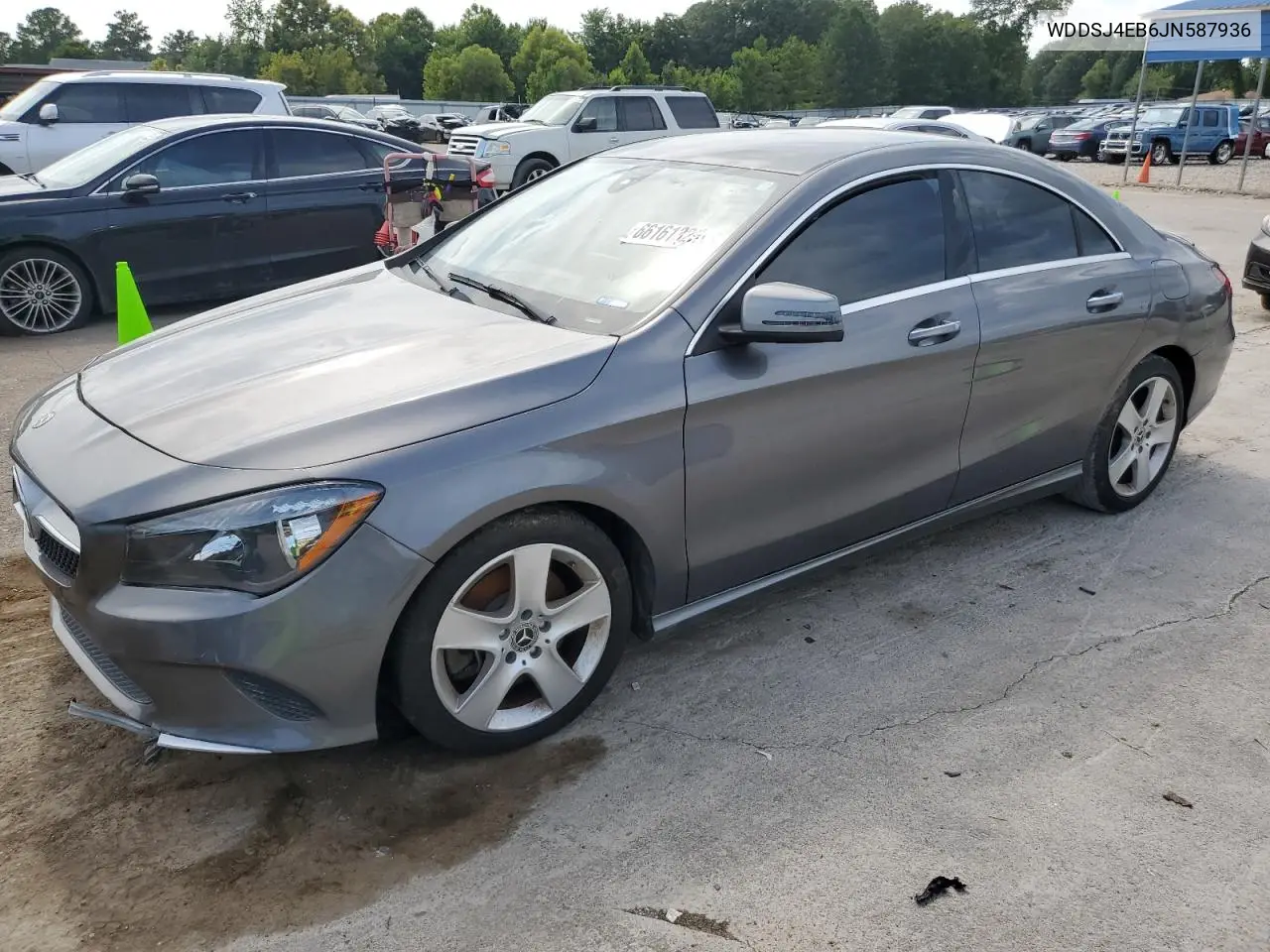 2018 Mercedes-Benz Cla 250 VIN: WDDSJ4EB6JN587936 Lot: 66161325