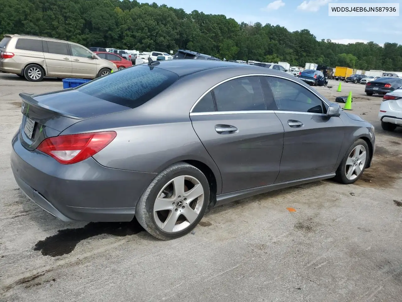2018 Mercedes-Benz Cla 250 VIN: WDDSJ4EB6JN587936 Lot: 66161325