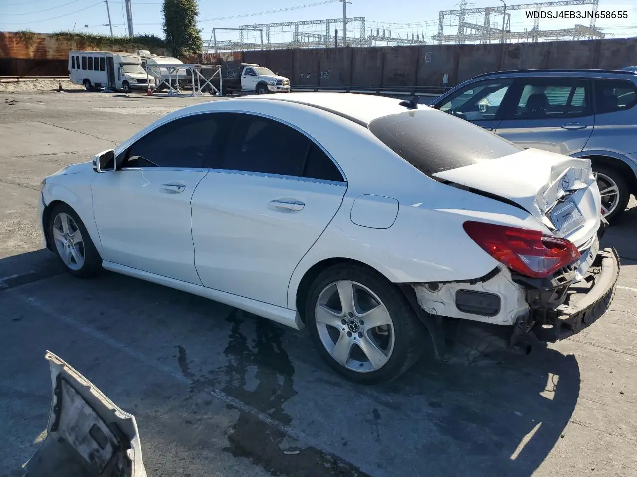 2018 Mercedes-Benz Cla 250 VIN: WDDSJ4EB3JN658655 Lot: 66226295