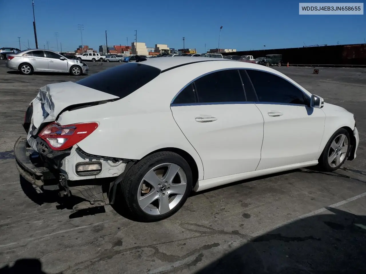 2018 Mercedes-Benz Cla 250 VIN: WDDSJ4EB3JN658655 Lot: 66226295
