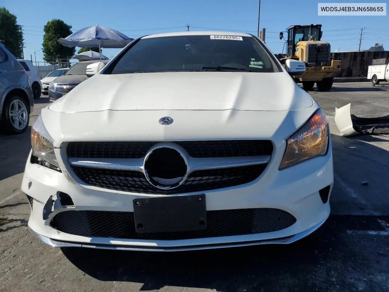 2018 Mercedes-Benz Cla 250 VIN: WDDSJ4EB3JN658655 Lot: 66226295