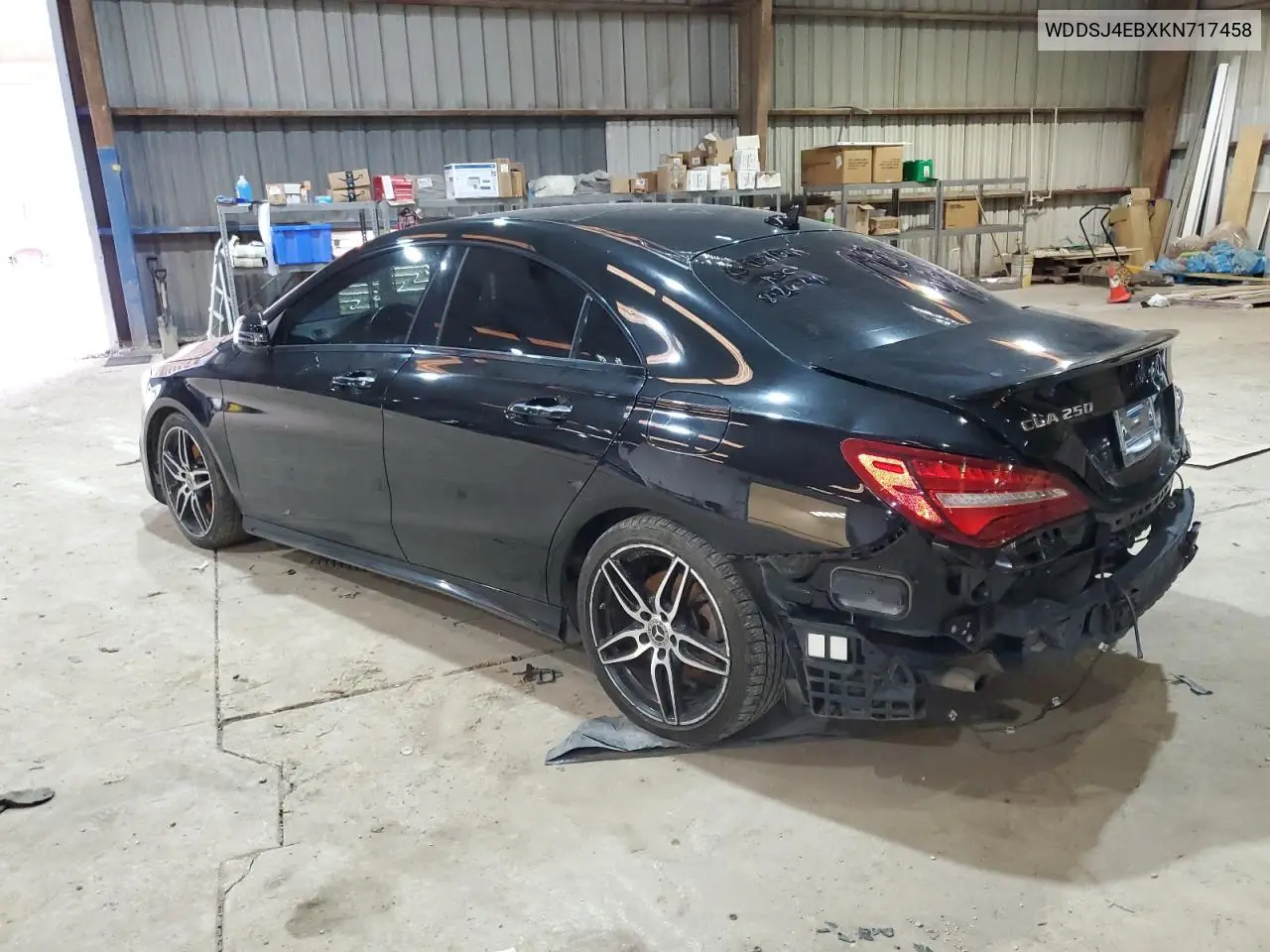2019 Mercedes-Benz Cla 250 VIN: WDDSJ4EBXKN717458 Lot: 46253095