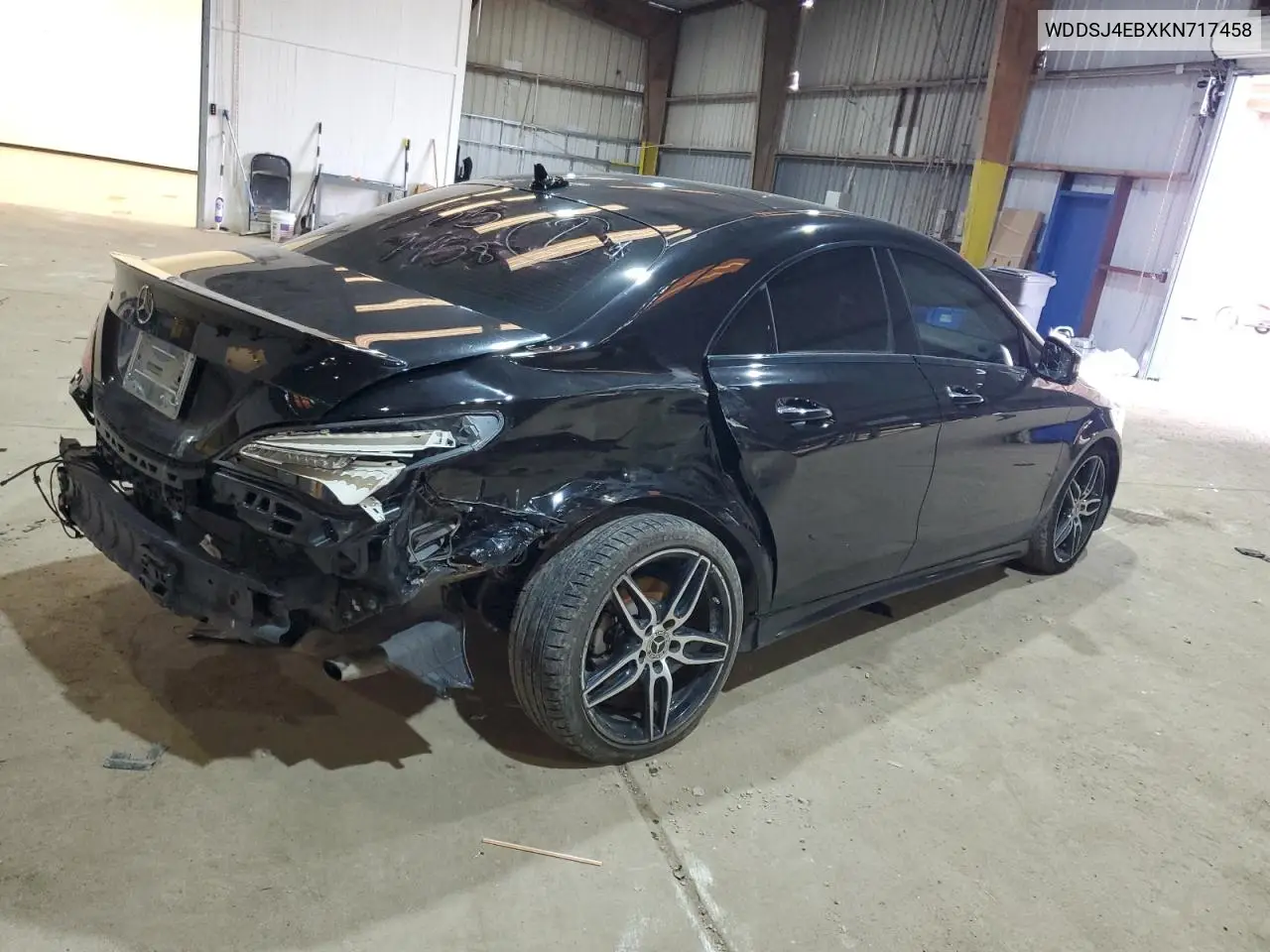 2019 Mercedes-Benz Cla 250 VIN: WDDSJ4EBXKN717458 Lot: 46253095