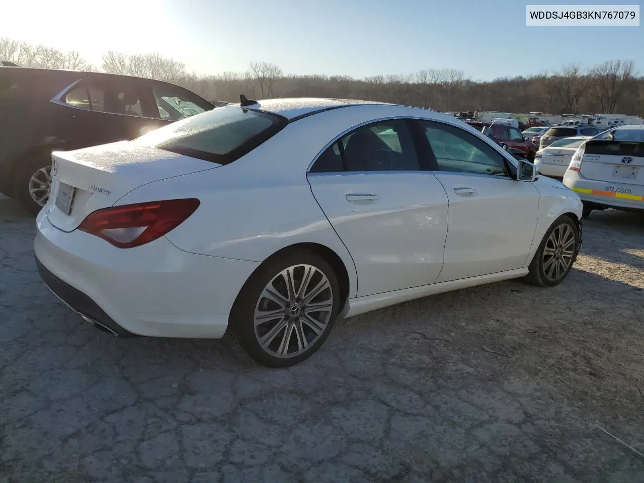 2019 Mercedes-Benz Cla 250 4Matic VIN: WDDSJ4GB3KN767079 Lot: 46797115