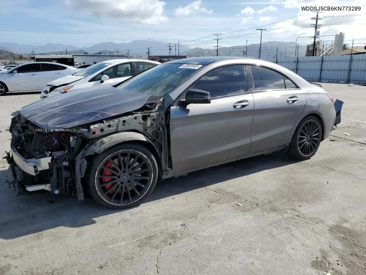 2019 Mercedes-Benz Cla 45 Amg VIN: WDDSJ5CB6KN773289 Lot: 47802805