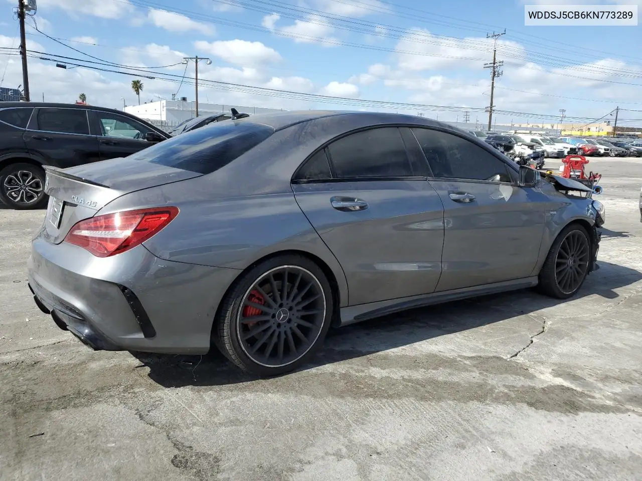2019 Mercedes-Benz Cla 45 Amg VIN: WDDSJ5CB6KN773289 Lot: 47802805