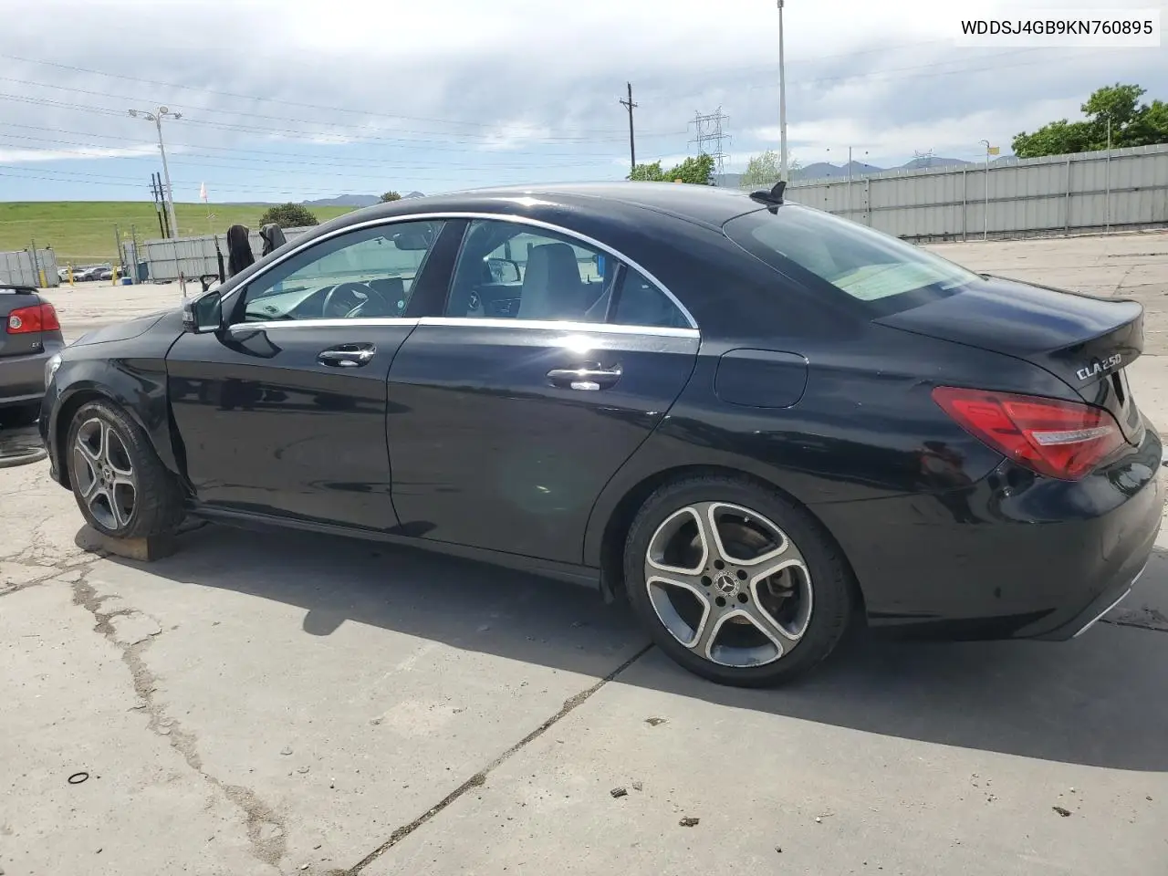 2019 Mercedes-Benz Cla 250 4Matic VIN: WDDSJ4GB9KN760895 Lot: 56599235