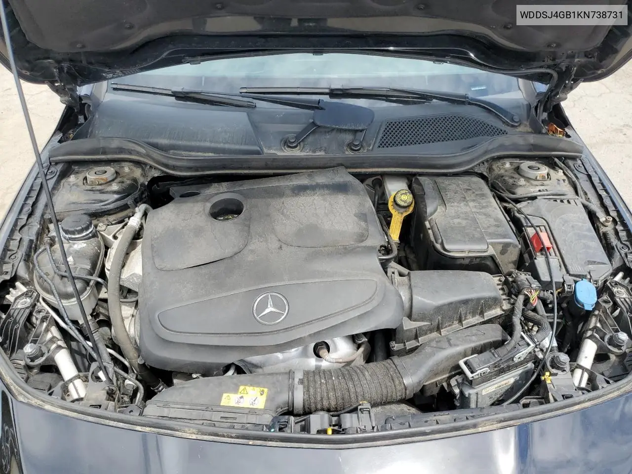 2019 Mercedes-Benz Cla 250 4Matic VIN: WDDSJ4GB1KN738731 Lot: 61772295