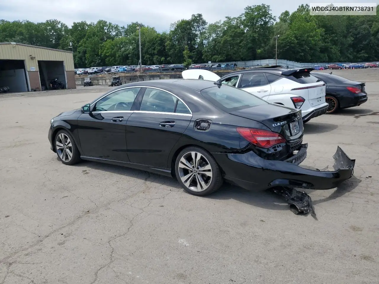 2019 Mercedes-Benz Cla 250 4Matic VIN: WDDSJ4GB1KN738731 Lot: 61772295