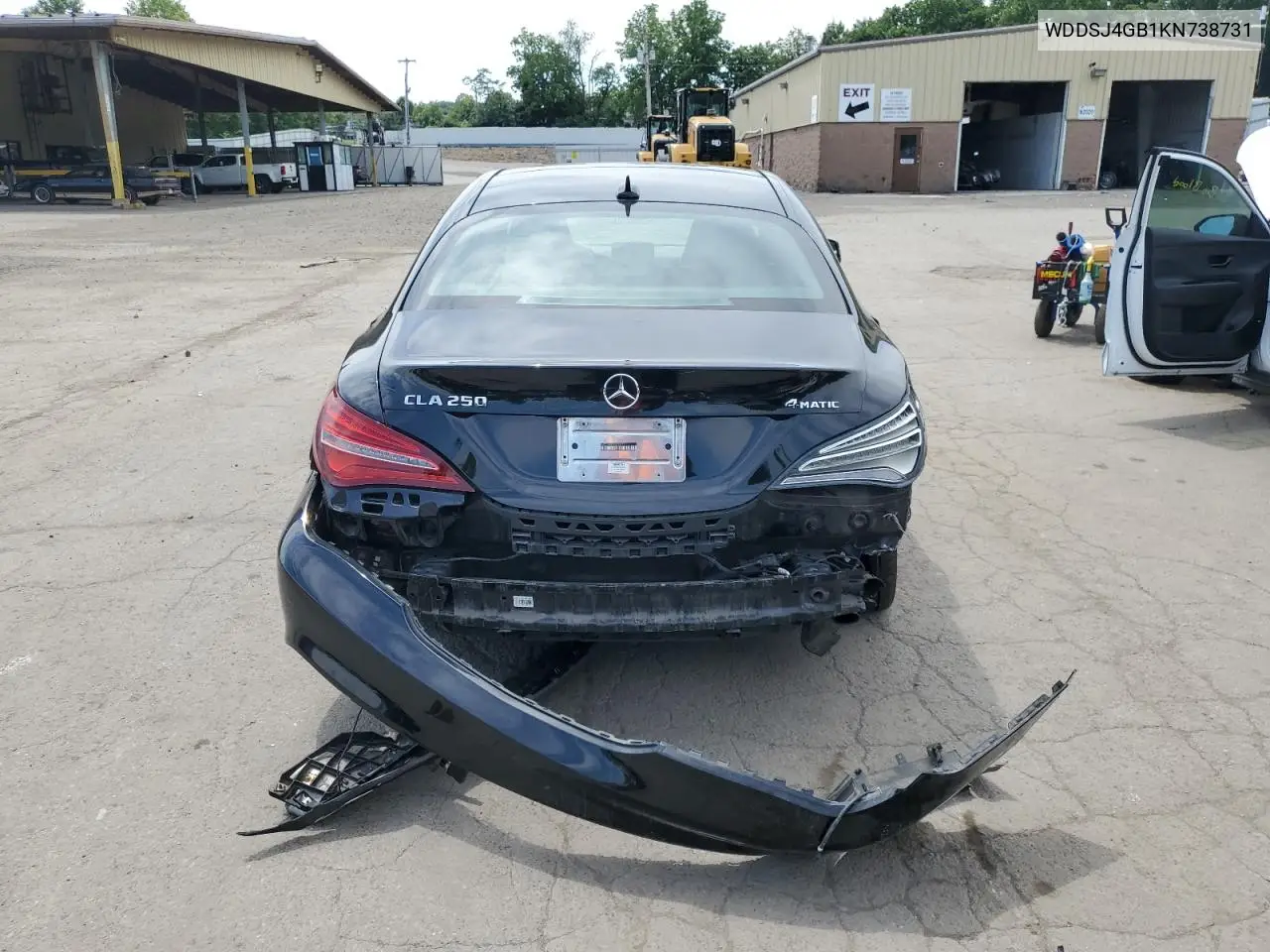 2019 Mercedes-Benz Cla 250 4Matic VIN: WDDSJ4GB1KN738731 Lot: 61772295