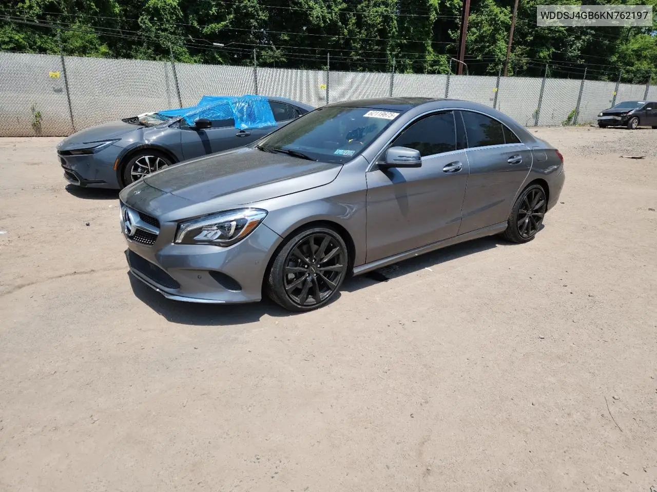 2019 Mercedes-Benz Cla 250 4Matic VIN: WDDSJ4GB6KN762197 Lot: 62119675