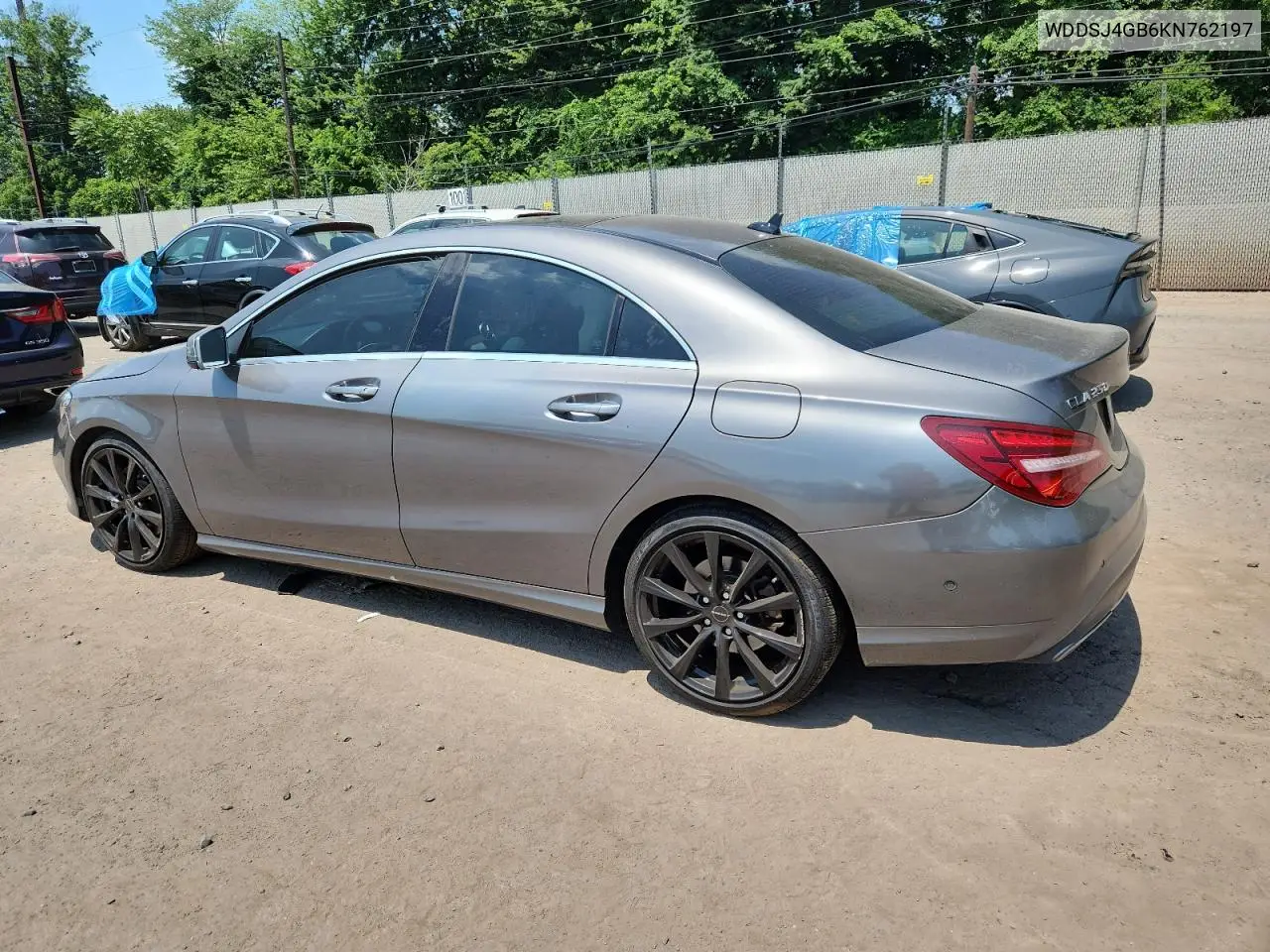 2019 Mercedes-Benz Cla 250 4Matic VIN: WDDSJ4GB6KN762197 Lot: 62119675