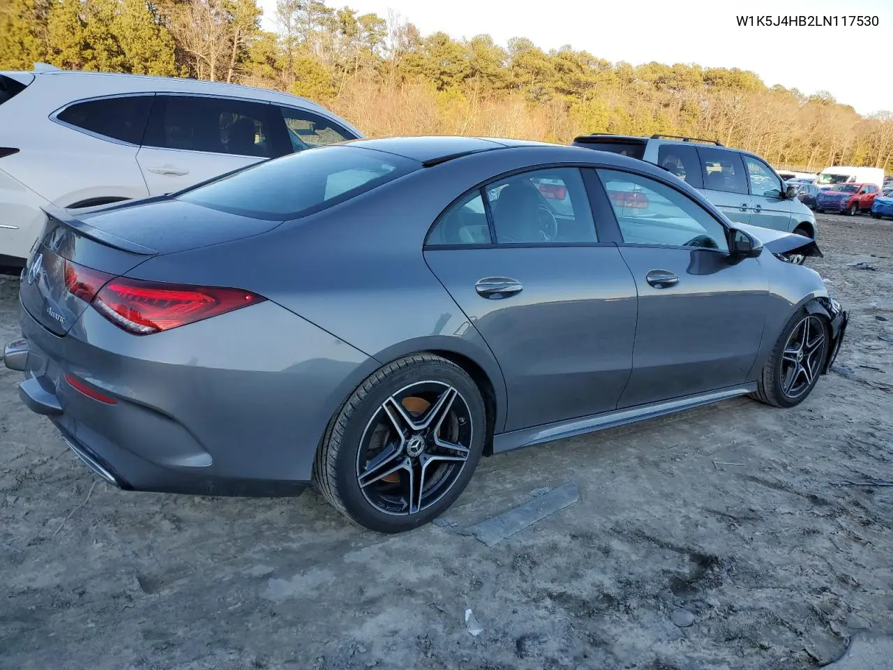 2020 Mercedes-Benz Cla 250 4Matic VIN: W1K5J4HB2LN117530 Lot: 45671265