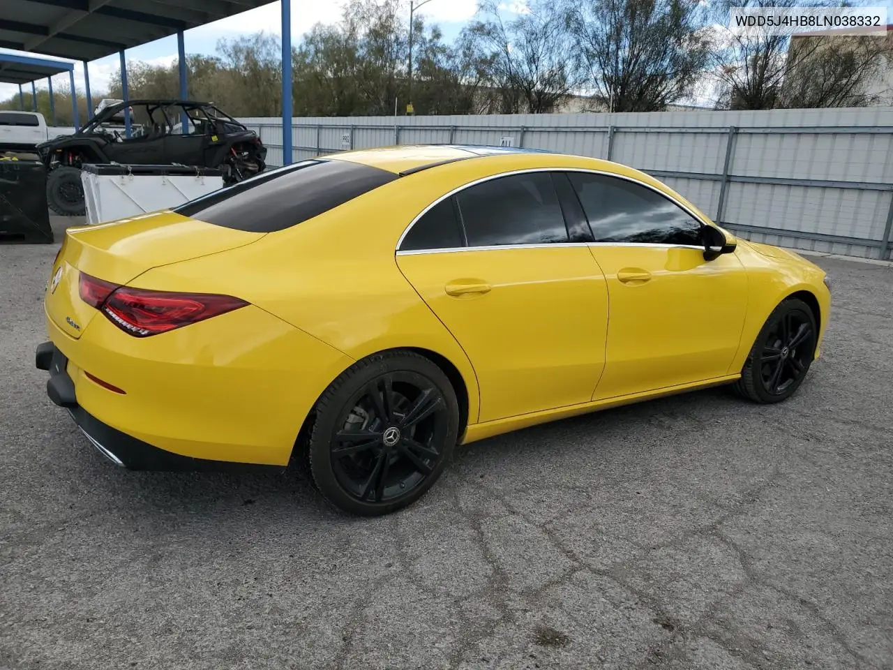2020 Mercedes-Benz Cla 250 4Matic VIN: WDD5J4HB8LN038332 Lot: 47602305