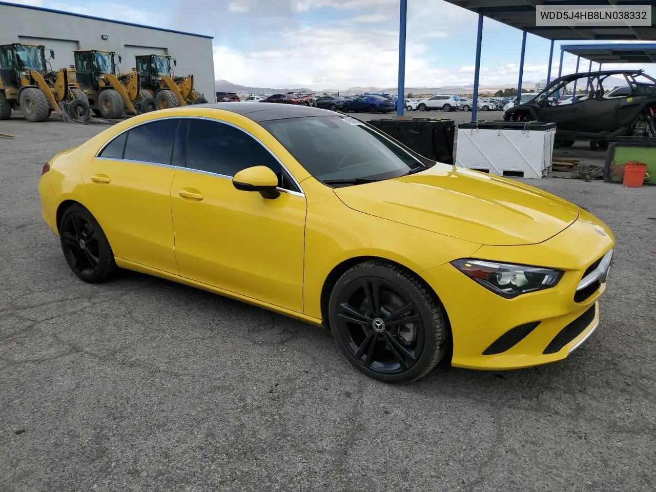 2020 Mercedes-Benz Cla 250 4Matic VIN: WDD5J4HB8LN038332 Lot: 47602305