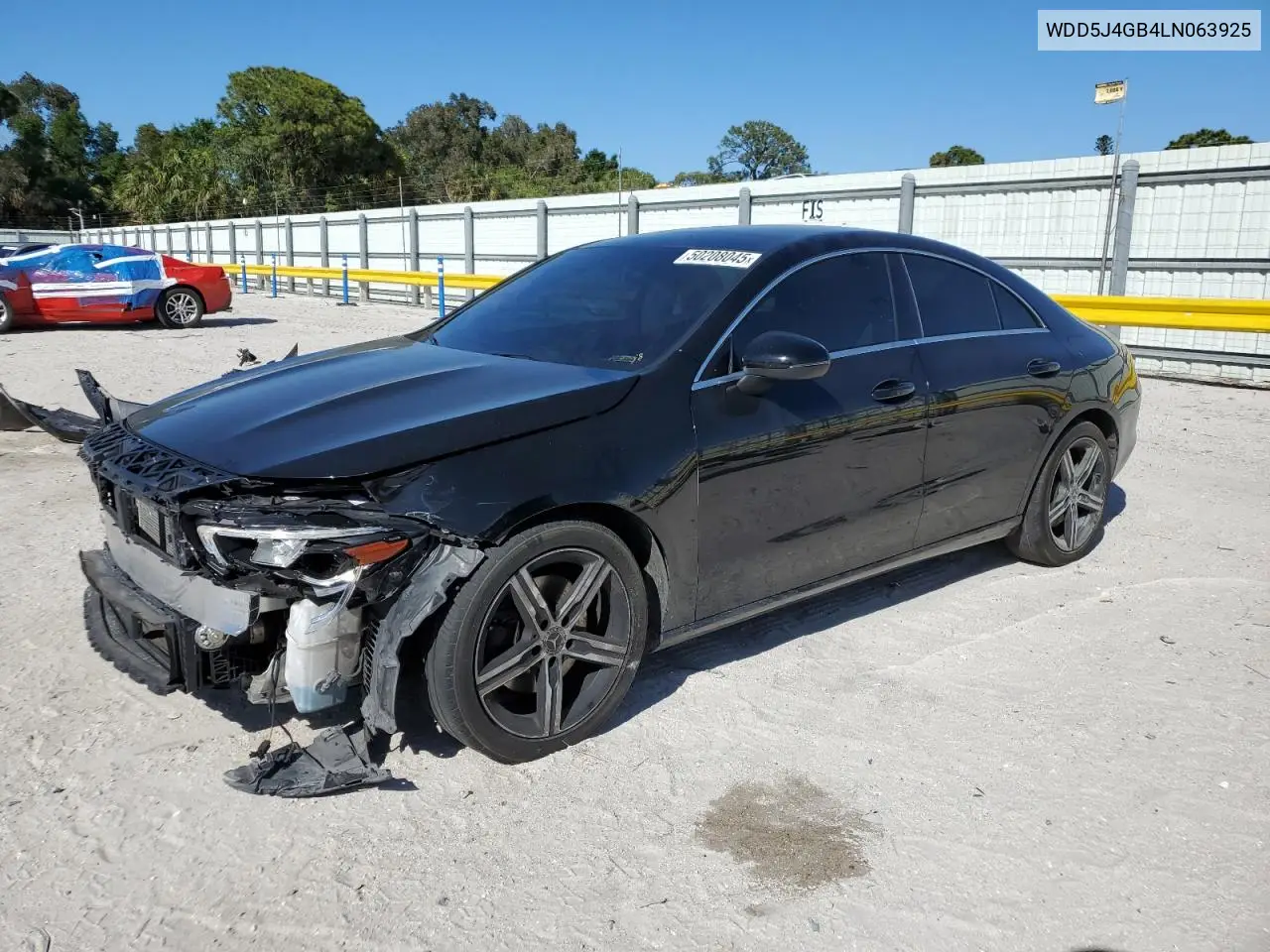 2020 Mercedes-Benz Cla 250 VIN: WDD5J4GB4LN063925 Lot: 50208045