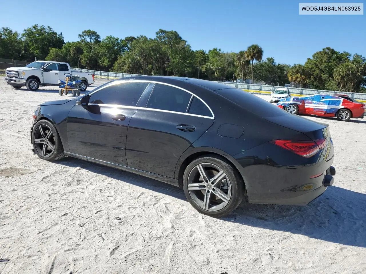 2020 Mercedes-Benz Cla 250 VIN: WDD5J4GB4LN063925 Lot: 50208045