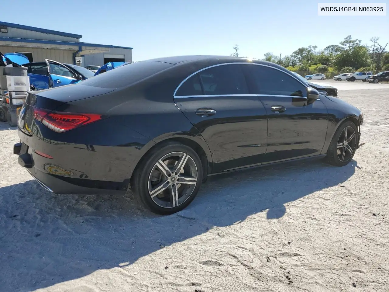 2020 Mercedes-Benz Cla 250 VIN: WDD5J4GB4LN063925 Lot: 50208045