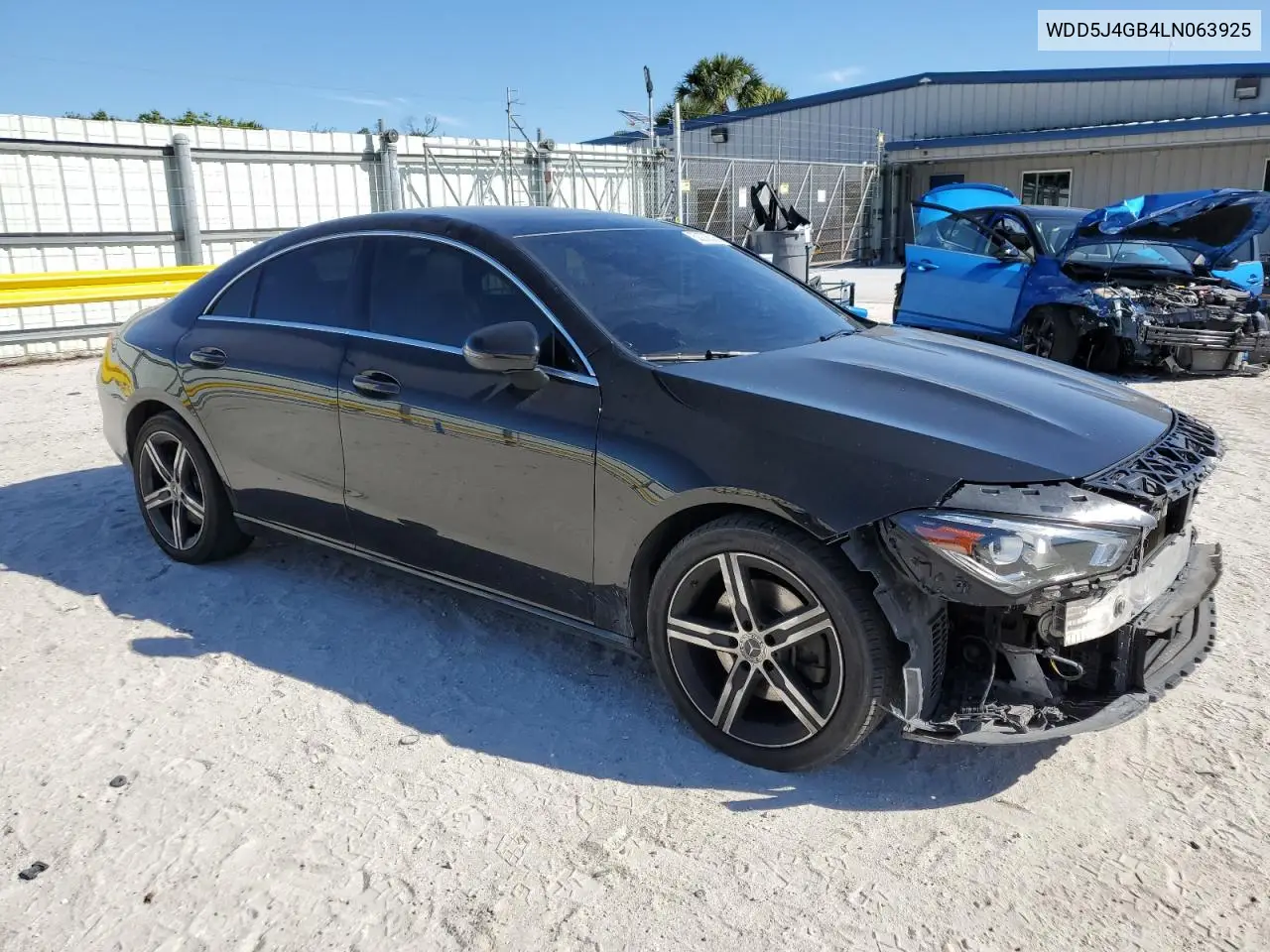 2020 Mercedes-Benz Cla 250 VIN: WDD5J4GB4LN063925 Lot: 50208045