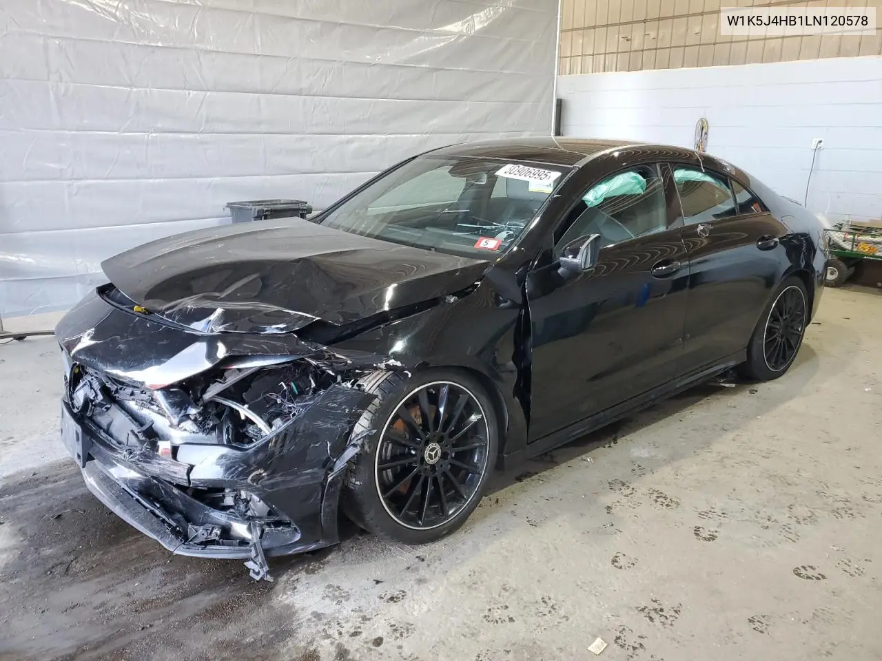 2020 Mercedes-Benz Cla 250 4Matic VIN: W1K5J4HB1LN120578 Lot: 50906995