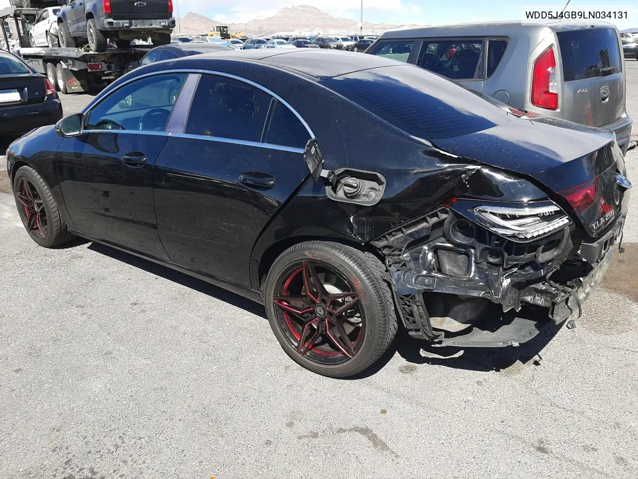 2020 Mercedes-Benz Cla 250 VIN: WDD5J4GB9LN034131 Lot: 50998265