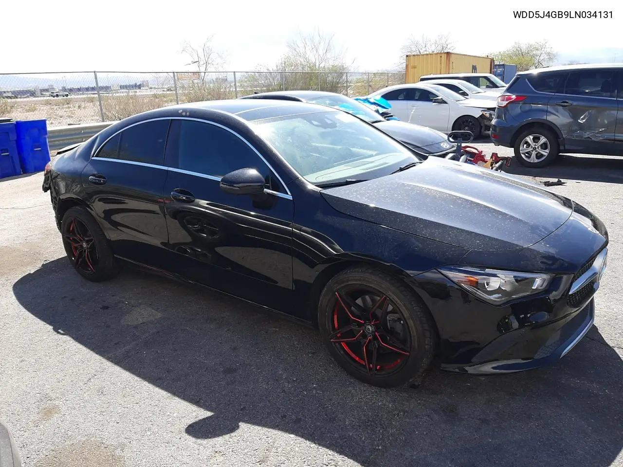 2020 Mercedes-Benz Cla 250 VIN: WDD5J4GB9LN034131 Lot: 50998265