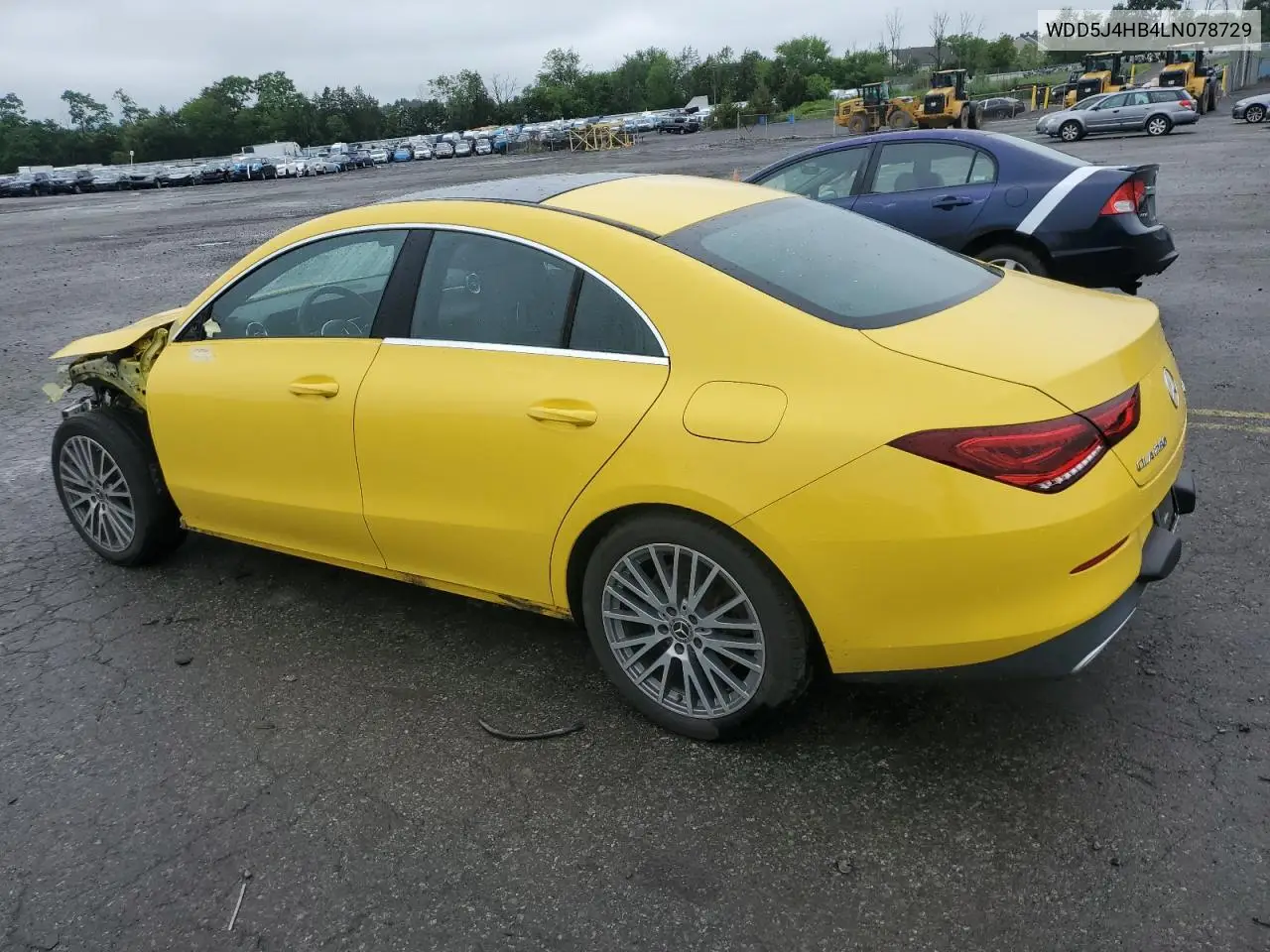 2020 Mercedes-Benz Cla 250 4Matic VIN: WDD5J4HB4LN078729 Lot: 59929165