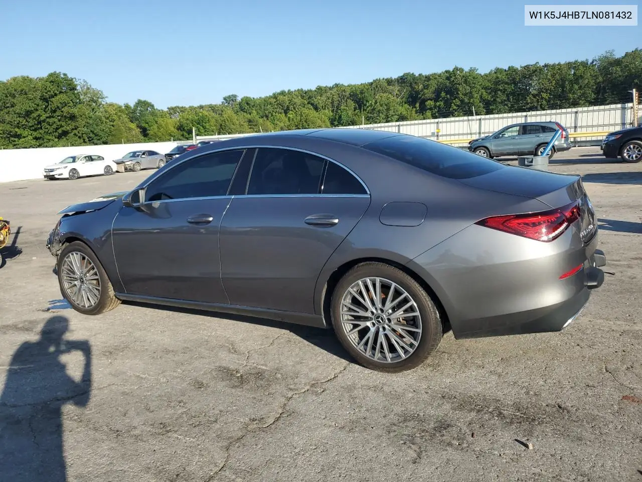 2020 Mercedes-Benz Cla 250 4Matic VIN: W1K5J4HB7LN081432 Lot: 60318955