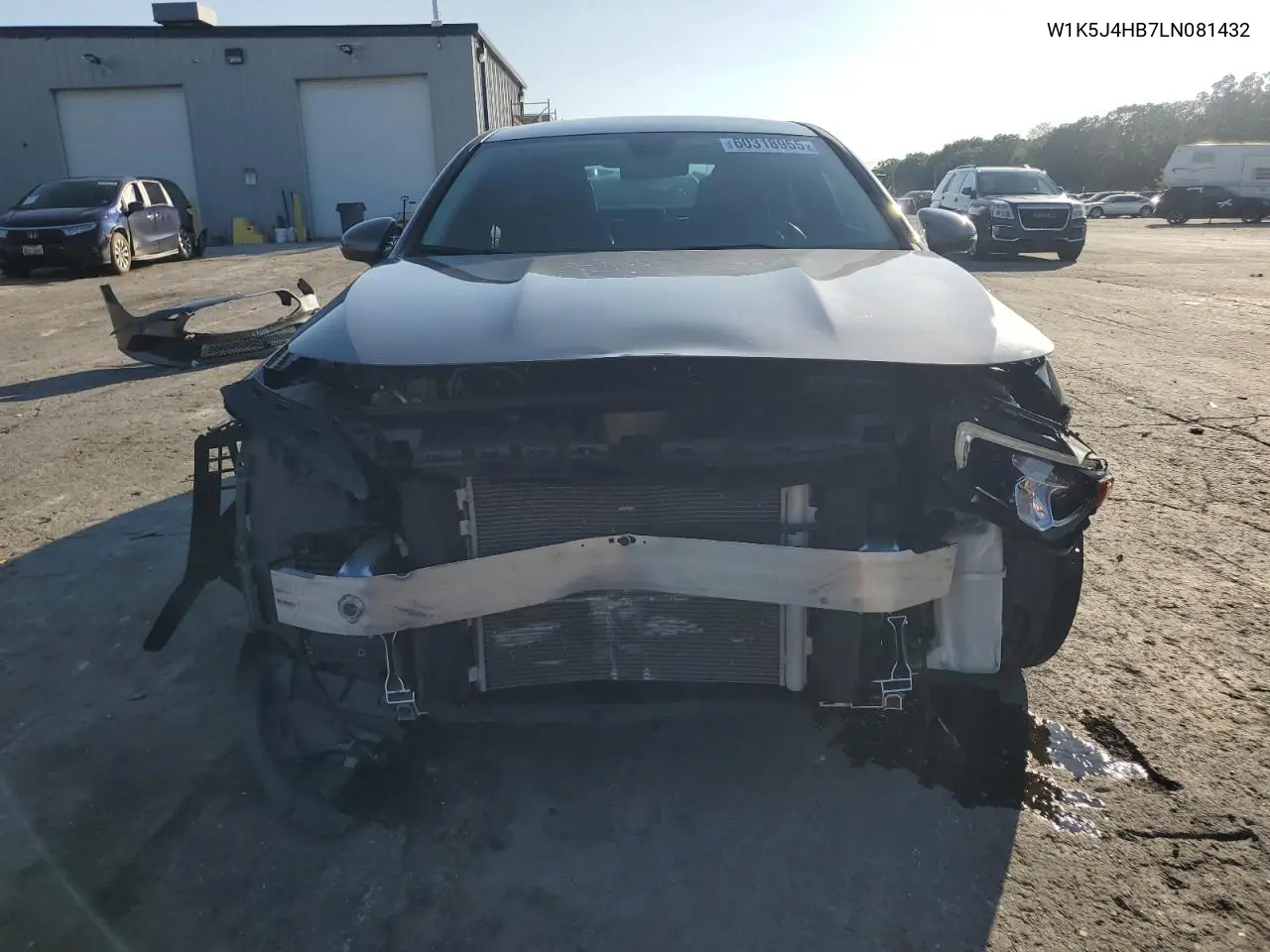 2020 Mercedes-Benz Cla 250 4Matic VIN: W1K5J4HB7LN081432 Lot: 60318955