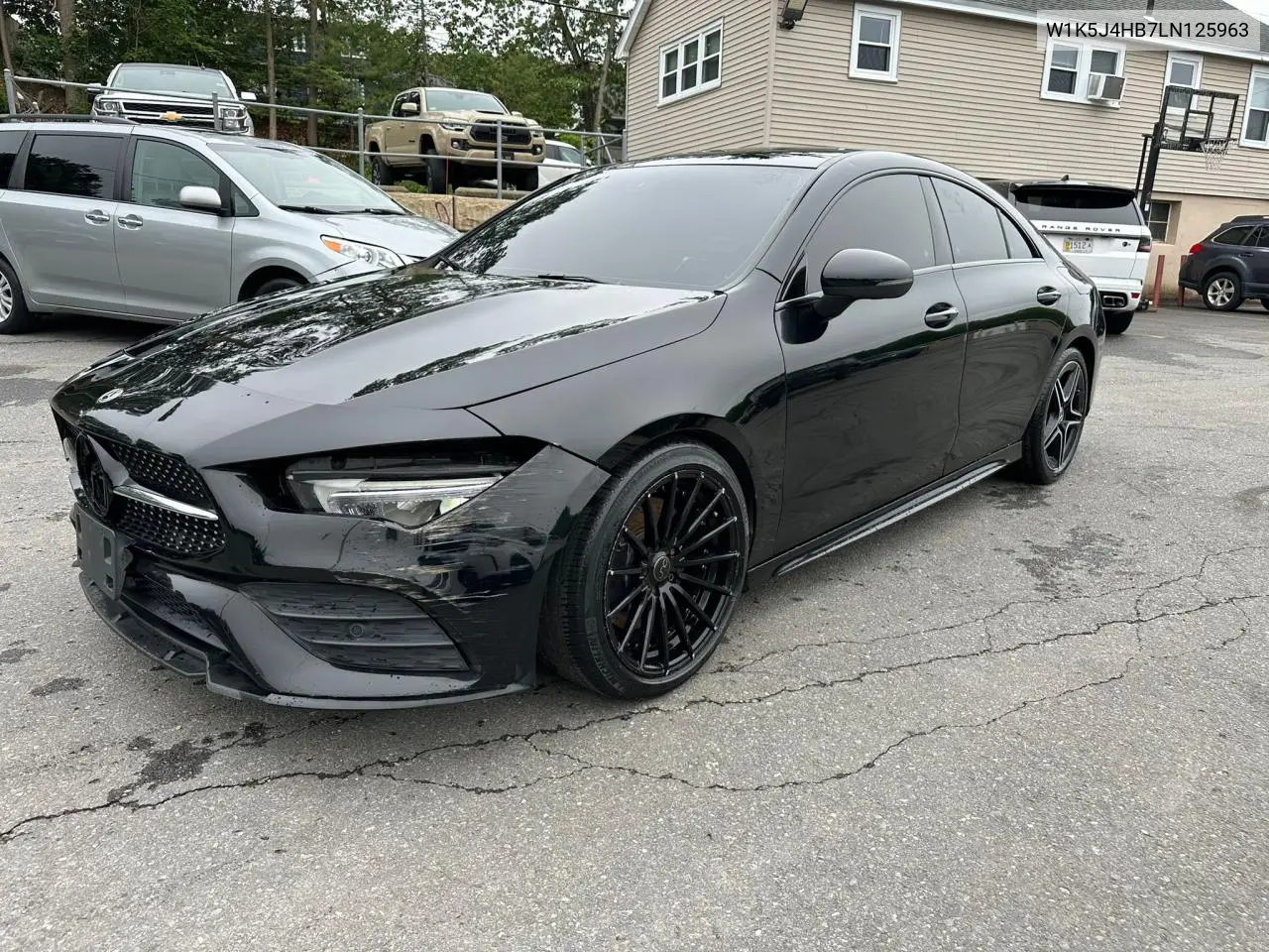 2020 Mercedes-Benz Cla 250 4Matic VIN: W1K5J4HB7LN125963 Lot: 61726585