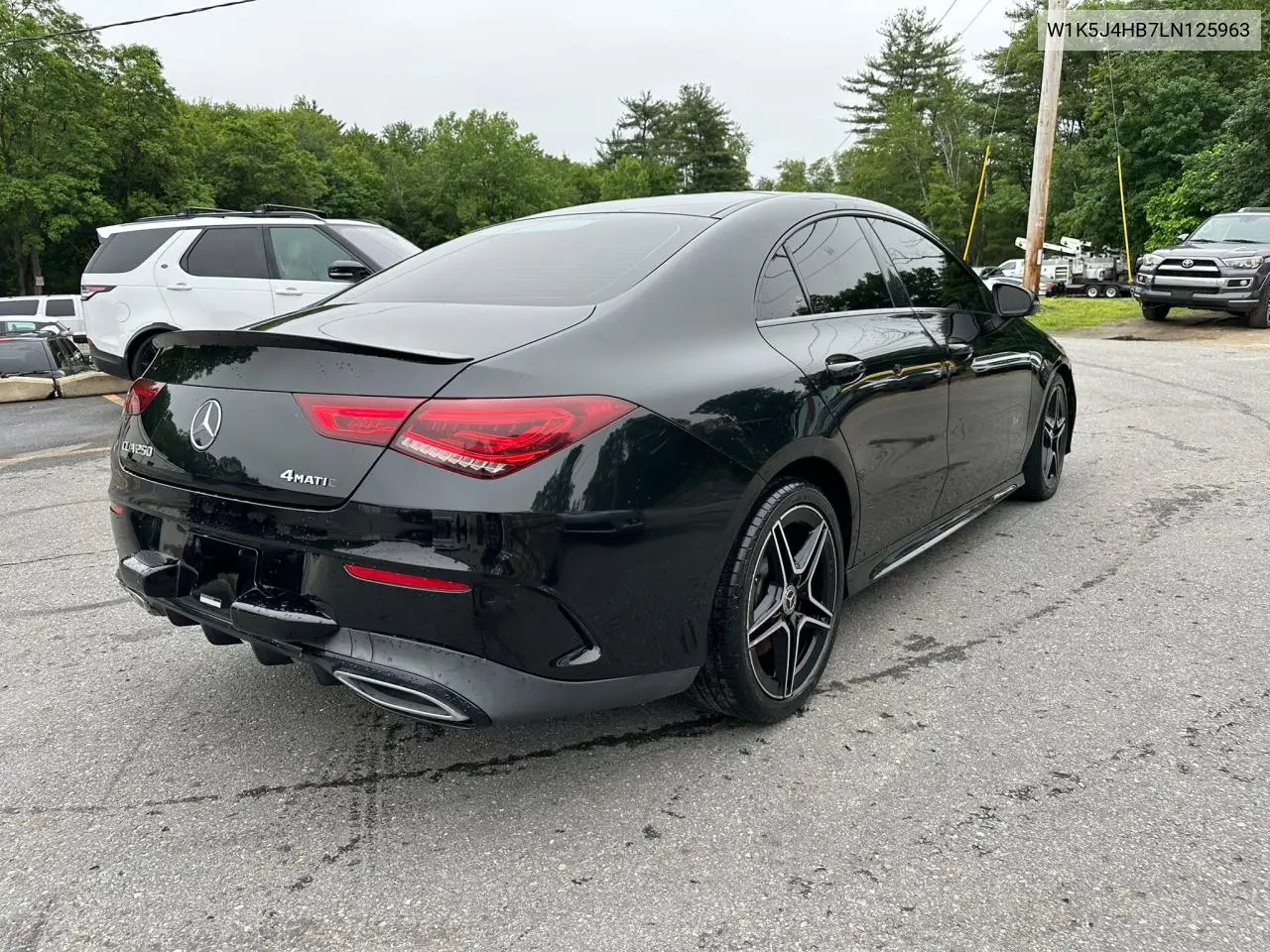 2020 Mercedes-Benz Cla 250 4Matic VIN: W1K5J4HB7LN125963 Lot: 61726585