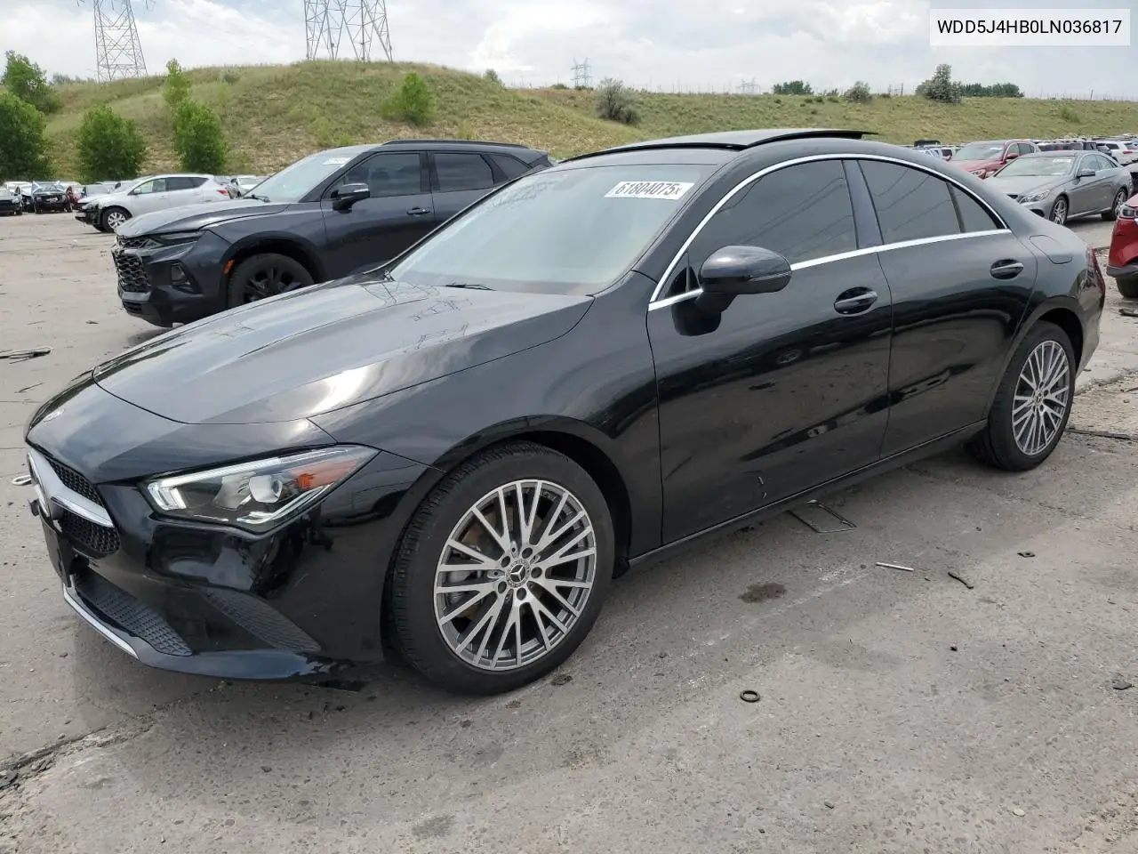 2020 Mercedes-Benz Cla 250 4Matic VIN: WDD5J4HB0LN036817 Lot: 61804075
