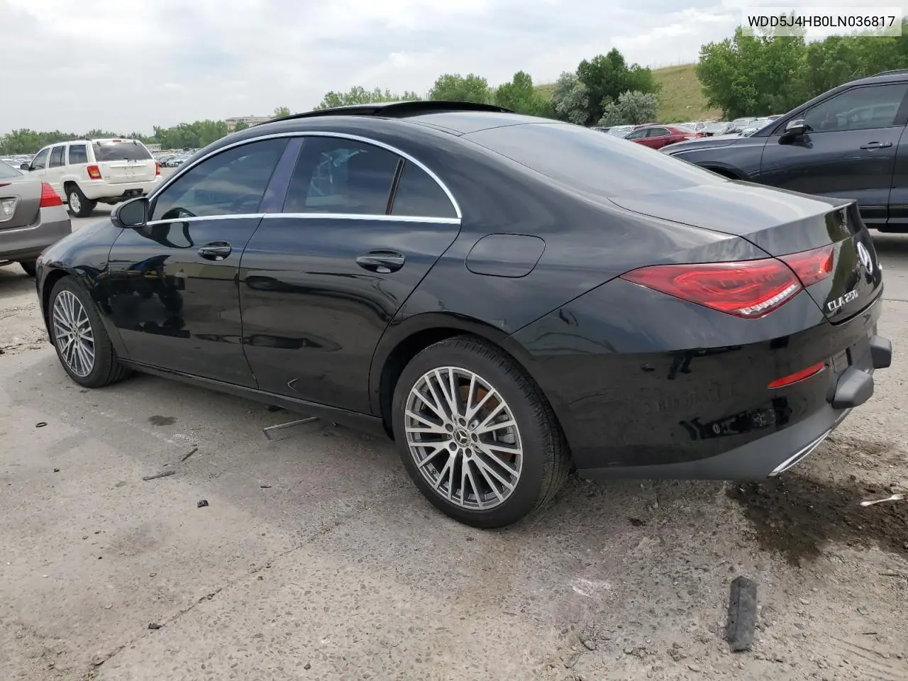 2020 Mercedes-Benz Cla 250 4Matic VIN: WDD5J4HB0LN036817 Lot: 61804075