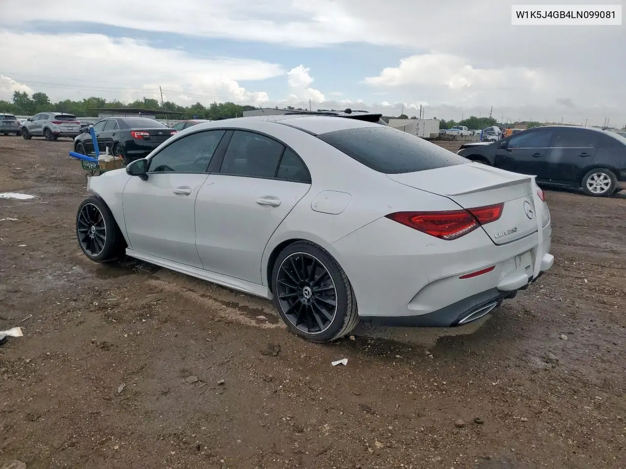 2020 Mercedes-Benz Cla 250 VIN: W1K5J4GB4LN099081 Lot: 62148275