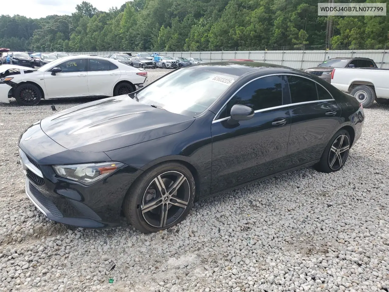 2020 Mercedes-Benz Cla 250 VIN: WDD5J4GB7LN077799 Lot: 62603225