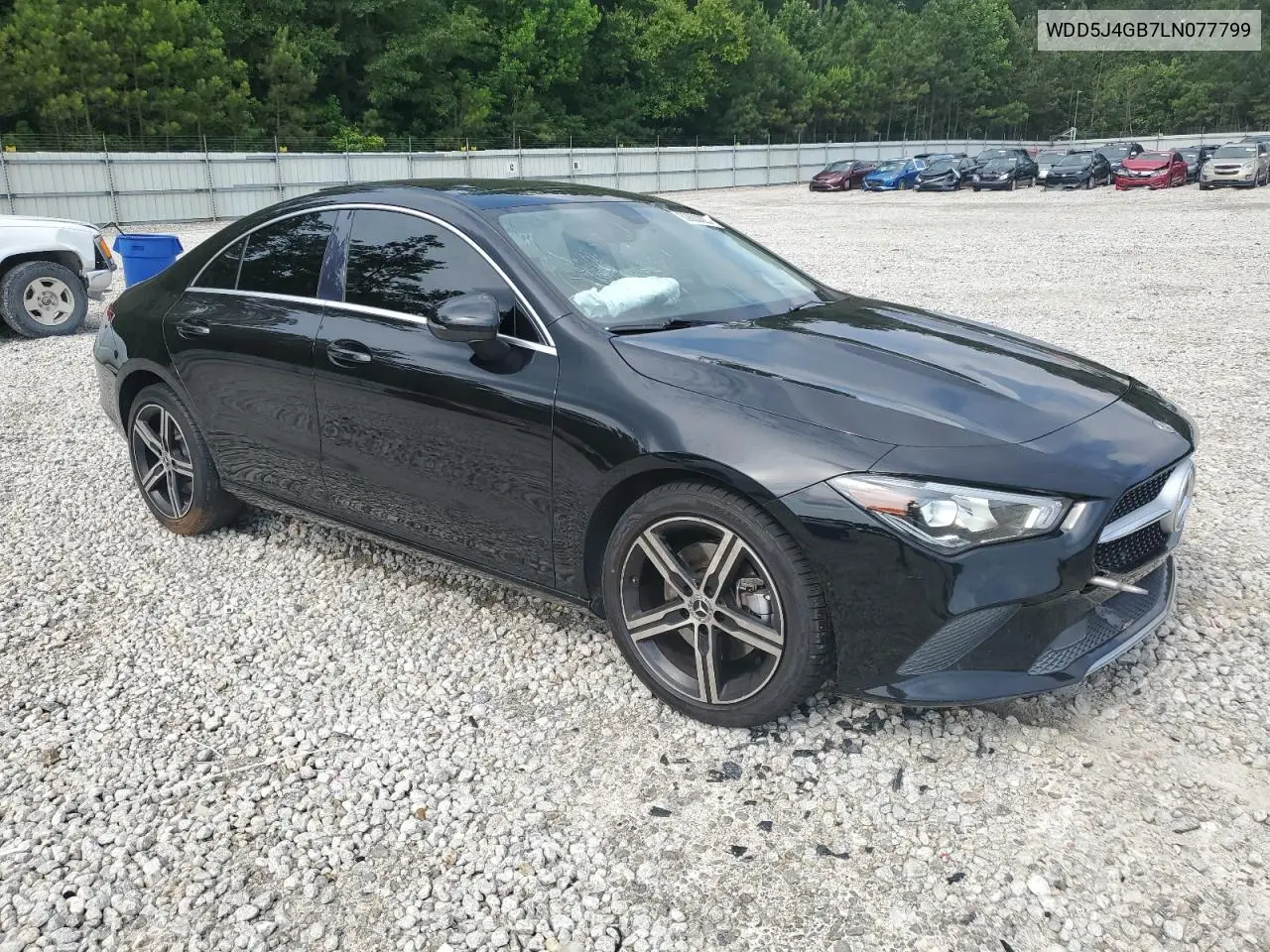 2020 Mercedes-Benz Cla 250 VIN: WDD5J4GB7LN077799 Lot: 62603225
