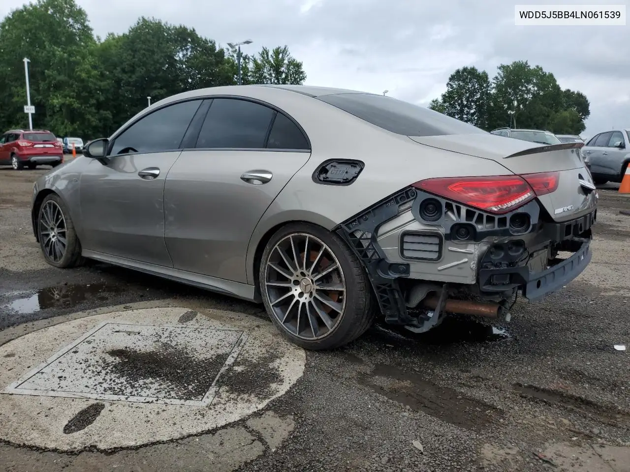 2020 Mercedes-Benz Cla Amg 35 4Matic VIN: WDD5J5BB4LN061539 Lot: 64179385
