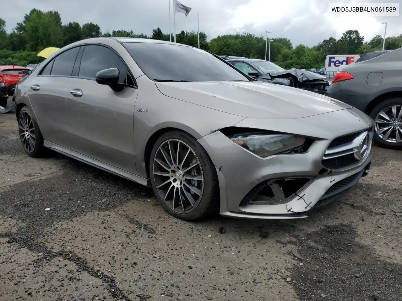 2020 Mercedes-Benz Cla Amg 35 4Matic VIN: WDD5J5BB4LN061539 Lot: 64179385