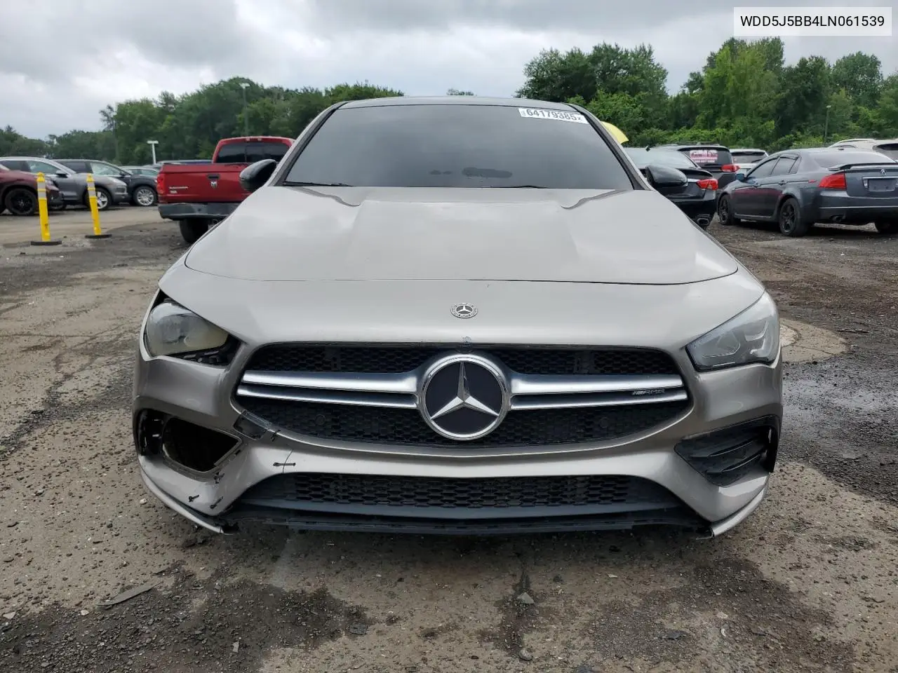2020 Mercedes-Benz Cla Amg 35 4Matic VIN: WDD5J5BB4LN061539 Lot: 64179385