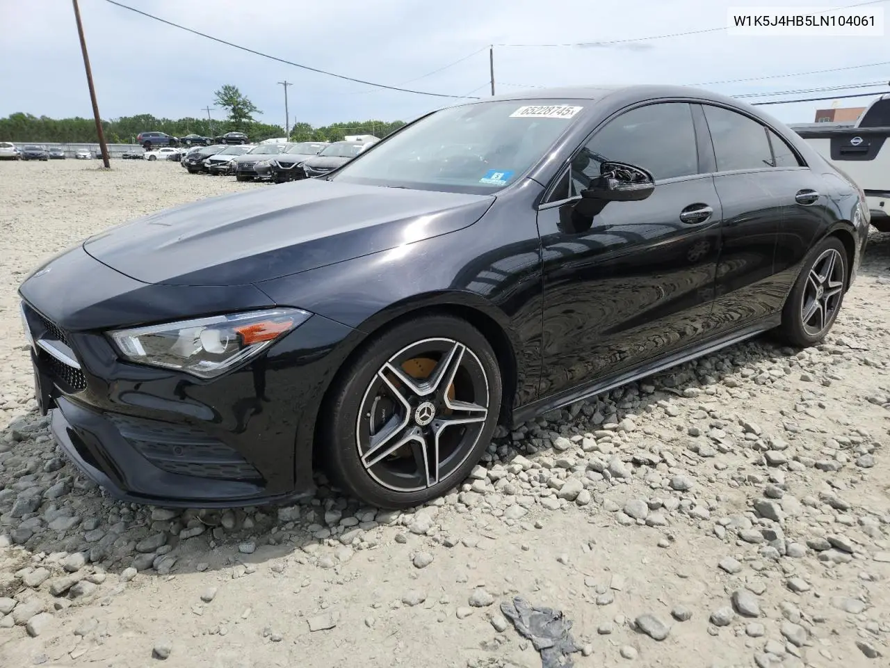 2020 Mercedes-Benz Cla 250 4Matic VIN: W1K5J4HB5LN104061 Lot: 65228745