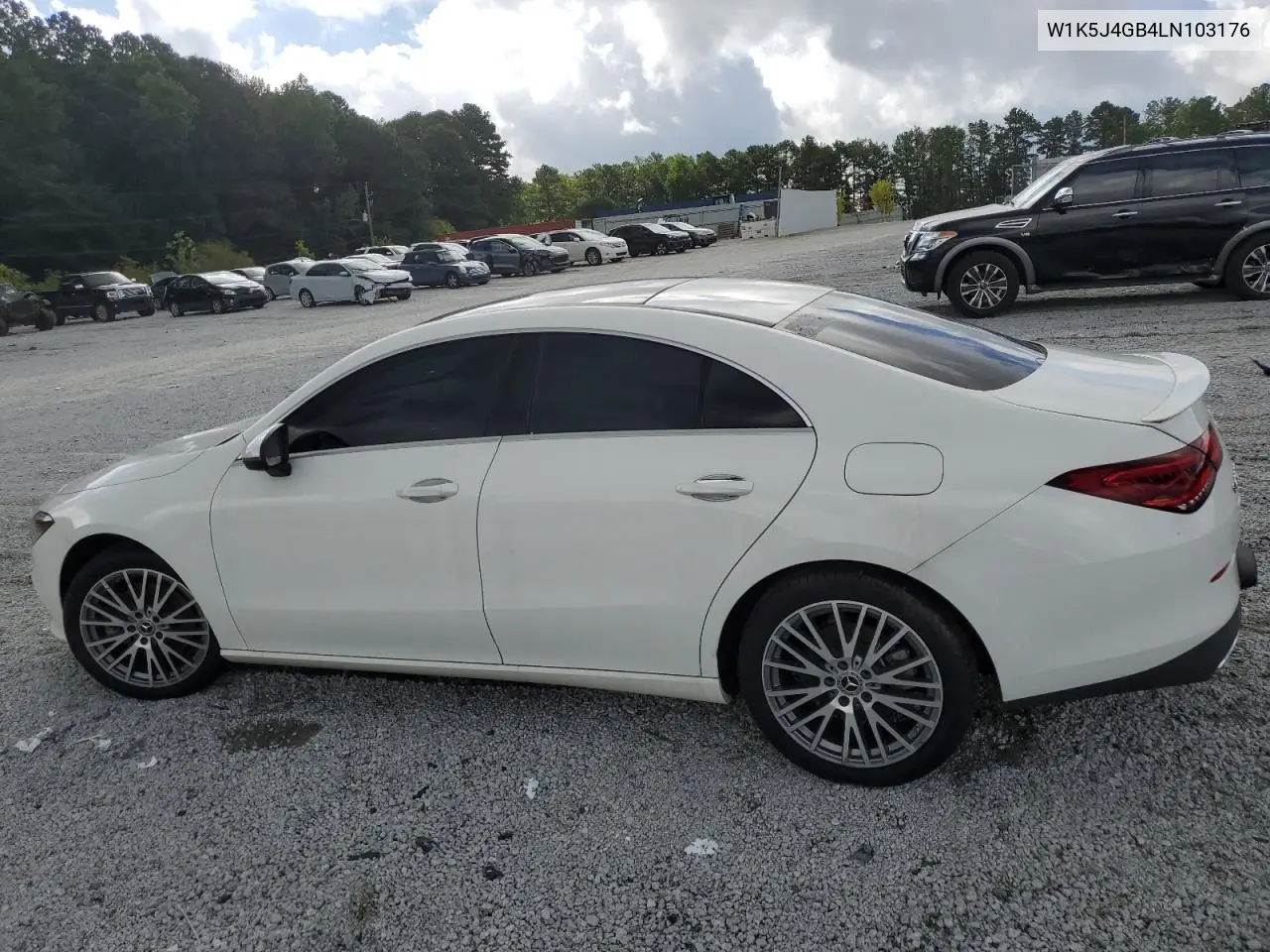 2020 Mercedes-Benz Cla 250 VIN: W1K5J4GB4LN103176 Lot: 65229045