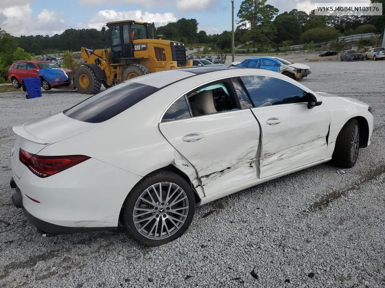 2020 Mercedes-Benz Cla 250 VIN: W1K5J4GB4LN103176 Lot: 65229045
