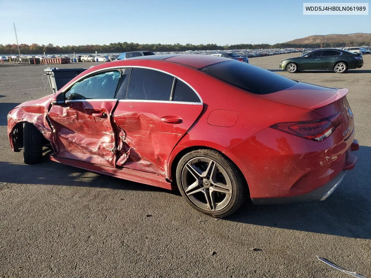 2020 Mercedes-Benz Cla 250 4Matic VIN: WDD5J4HB0LN061989 Lot: 76376134