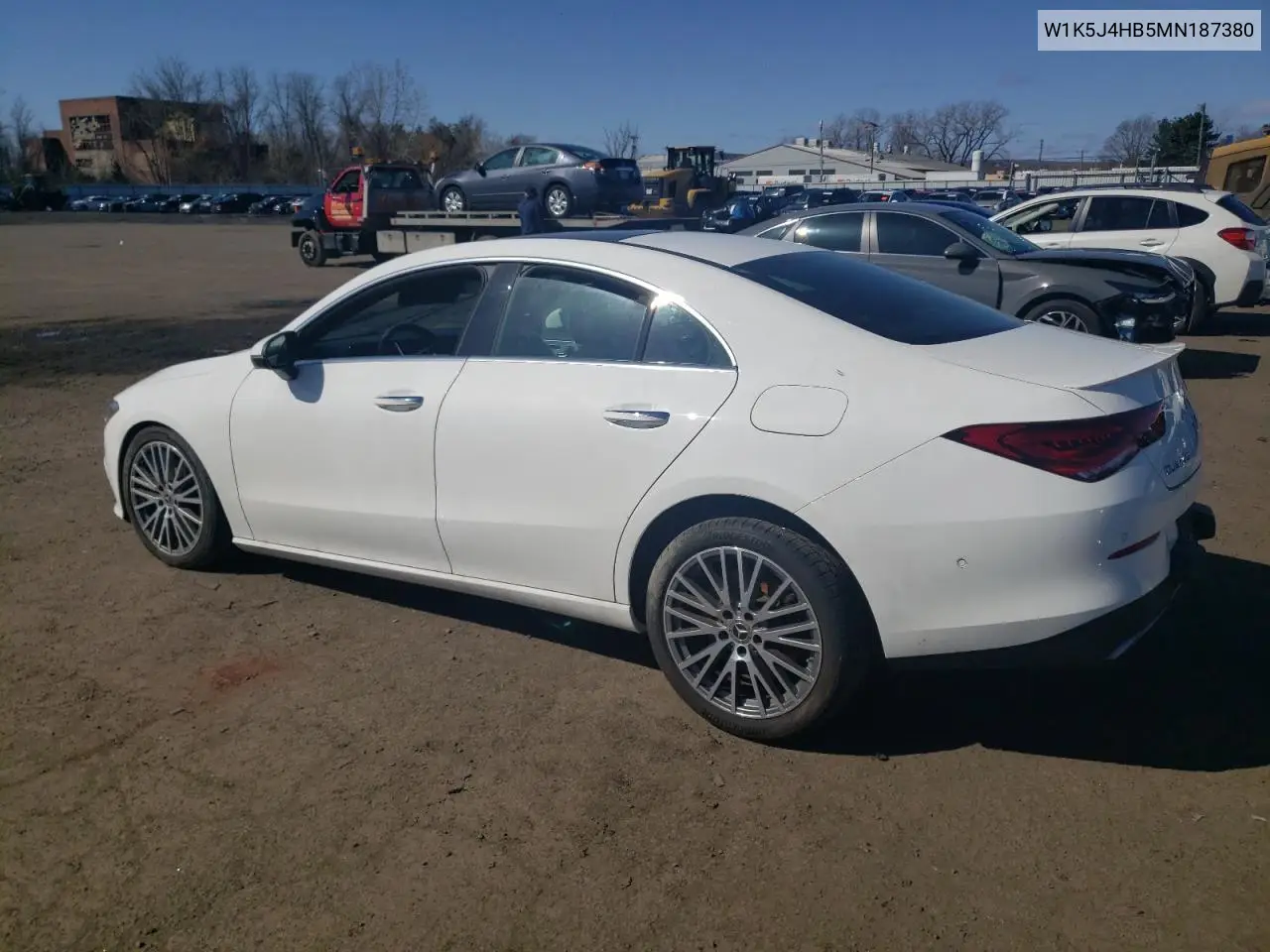 2021 Mercedes-Benz Cla 250 4Matic VIN: W1K5J4HB5MN187380 Lot: 51787935