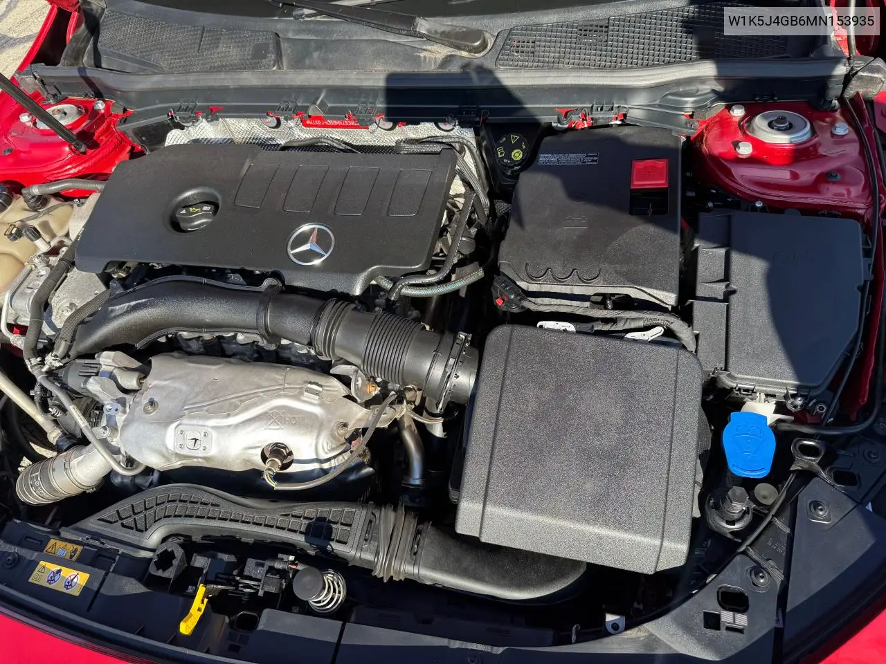 2021 Mercedes-Benz Cla 250 VIN: W1K5J4GB6MN153935 Lot: 56609515